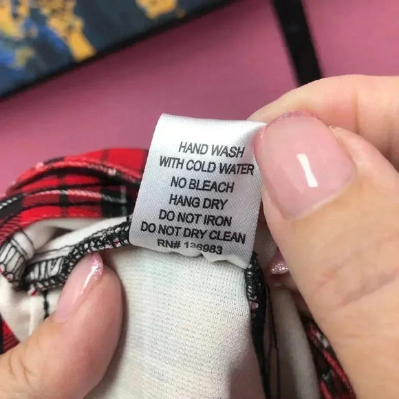 Labijou Plaid Bell Bottom Pant - Picture 3 of 5